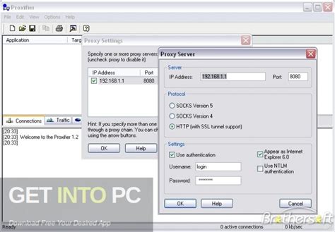 Free access of the typical version of Portable Proxifier 3. 4
